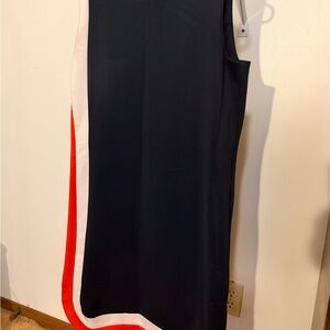 Tommy Hilfiger Black Dress with Red and White Accents